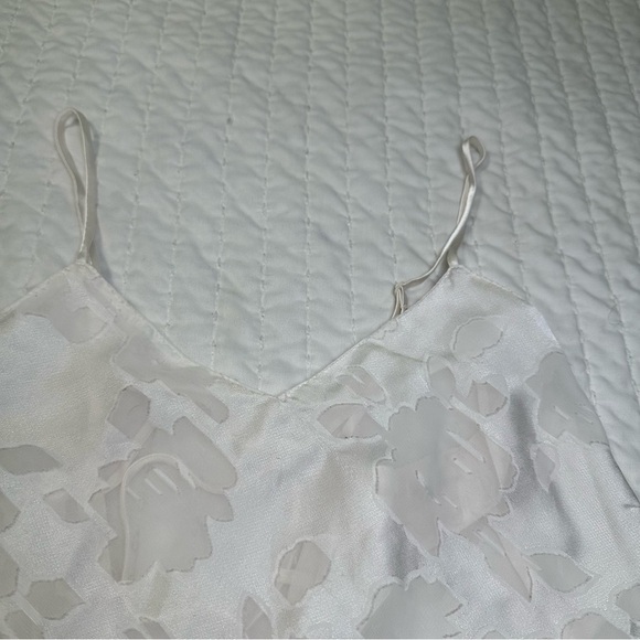 Victoria's Secret VTG 80s/90s Gold Label Slip Dress Lingerie Lace Bow Coquette - Picture 8 of 16